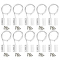 AAAEL-For Wired Door Window Sensor 10PCS MC-38 Magnetic Switch NC Normally Closed For Wired Wifi GSM Home Alarm Security System