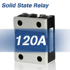 10A SSR 25A Solid State Relay 40A Output 3-32VDC 24-480VAC 220V Single Phase DC TO AC 40A Relay SSR HeatSink SSR 40DA