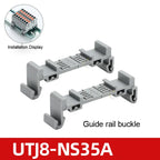 Distribution block PTFIX2.5mm² Wire Electrical Cable Connectors Plug-in Terminal Block  Splitter DIN-Rail Mounting Junction Box
