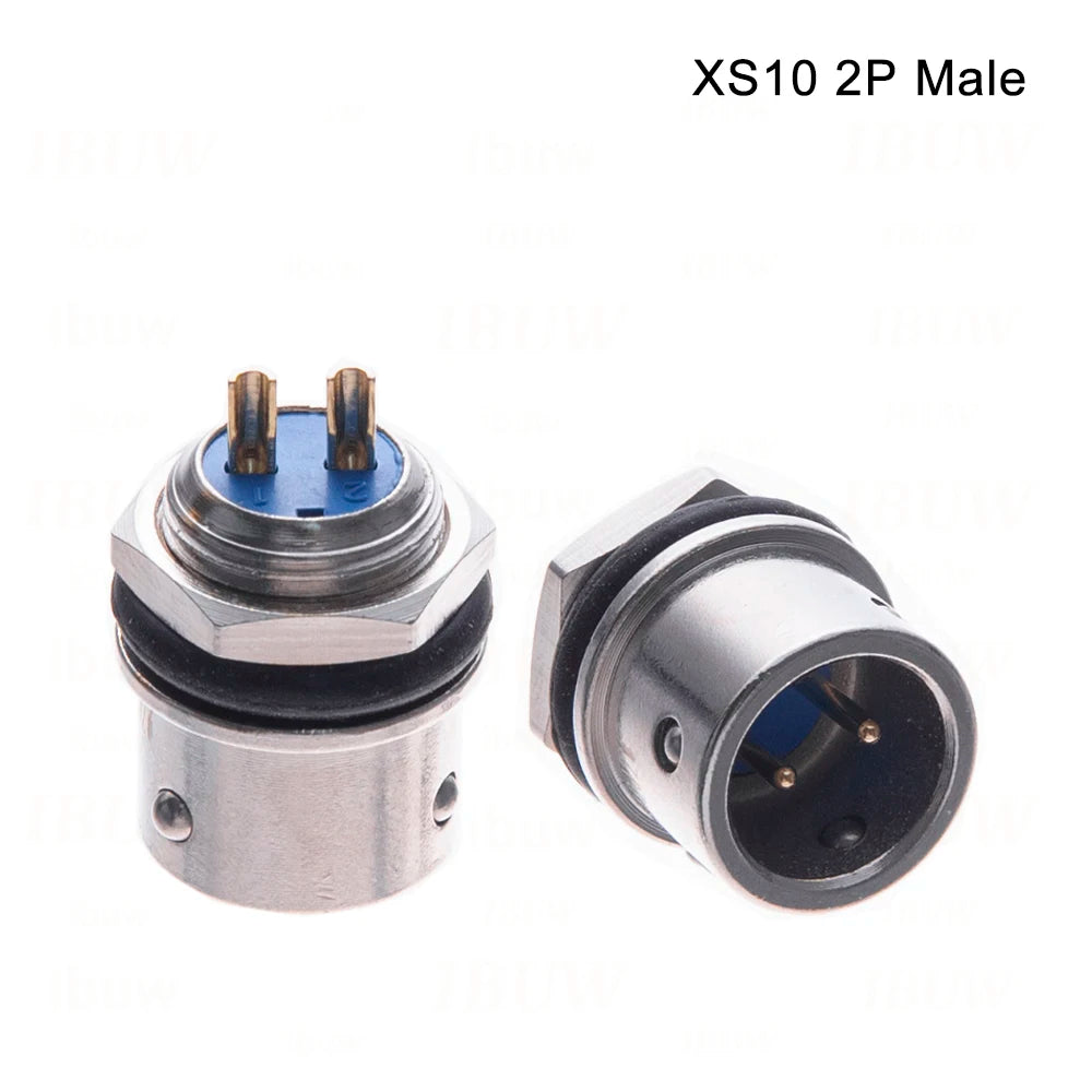 XS10 4PIN 5PIN  Docking Aviation Plug Socket Waterproof Circular Connector 2PIN 3PIN
