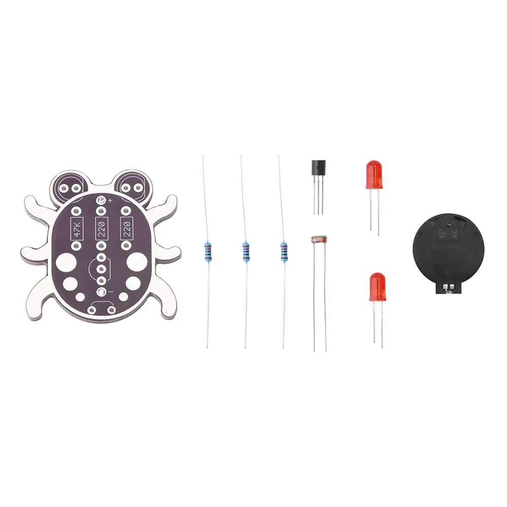 DIY Weevil Eye LED Photoresistor Sensor Module Soldering Learning Kit DIY Beginner Learn to Solder Fun Kit