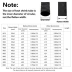 1pcs Anti-Slip Heat Shrink Tube 15mm ~ 60mm Handle Grip Repair Tool Protective Tubing Non Slip Insulation Sleeve for Fishing Rod