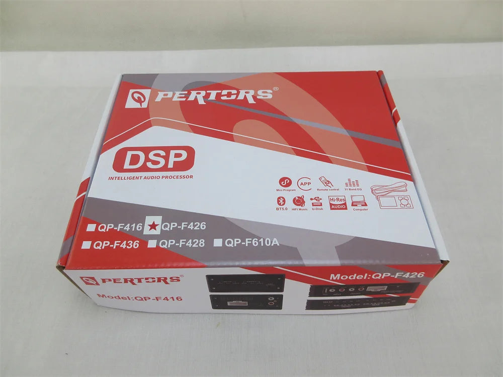 Car Audio Modified DSP Android Before After Tuning The Sound Field High Bass Full-frequency Adjustment Processor with Bluetooth