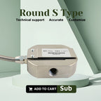 S Beam Column S-Type Tension Compression Load Cell 5kg-500kg with 96x48mm 5 LED Indicator, 2.0mV/V, 220V Panel Meter