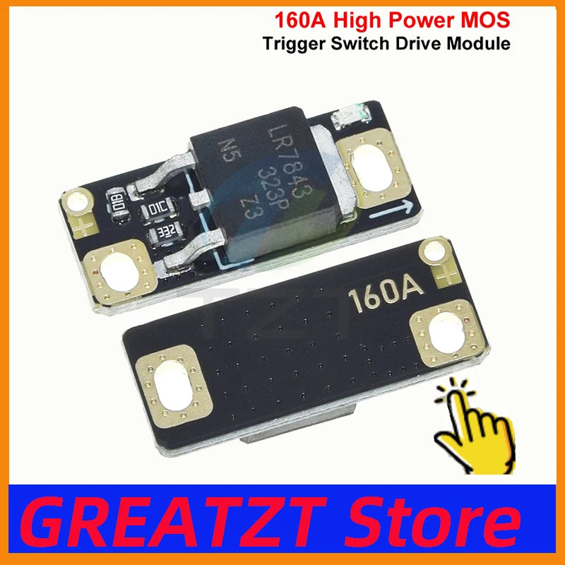 1/3/5PCS Field Effect Tube PWM Regulation Electronic Switch Control Board 160A High Power MOS Trigger Switch Drive Module