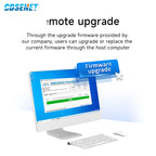 RS485 to Ethernet Serial Server CDSENT NA111 Series DC/AC/POE Modbus Industrial Grade AT Command TCP/UDP MQTT Small Size