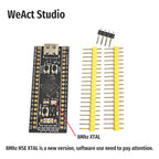 WeAct BlackPill STM32F411CEU6 STM32F411 STM32F4 STM32 Core Board Learning Board Development Micropython