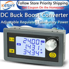 DC DC Buck Boost Converter 5.0~30V To 0.6~30V Adjustable Regulated Laboratory Power Supply CC CV 0~4.0A 6V 12V 24V Power Module