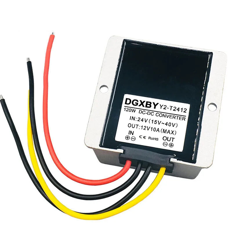 24V TO 12V 10A 15A 20A 25A 30A 35A 40A DC Power Converter 24V TO 12V Voltage Regulator for Automotive Equipment CE Certification