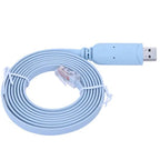 1m-5m USB RS232 to RJ45 8P8C Serial Control Cable USB to RJ45 Serial CONSOLE Debugging Cable FTDI FT232R+ZT213 chip/CH340 chip