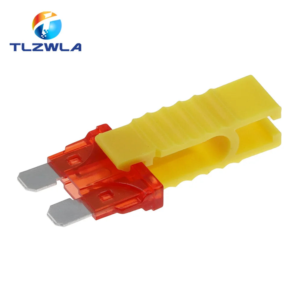 12V MINI SMALL MEDIUM Size Car Fuse Holder Add-a-circuit TAP Adapter with 10A Micro Mini Standard ATM Blade Fuse