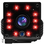 ELP 850nm / 940nm Night Vision Infrared Light 5V 24pcs IR LED Board for CCTV Surveillance USB Camera
