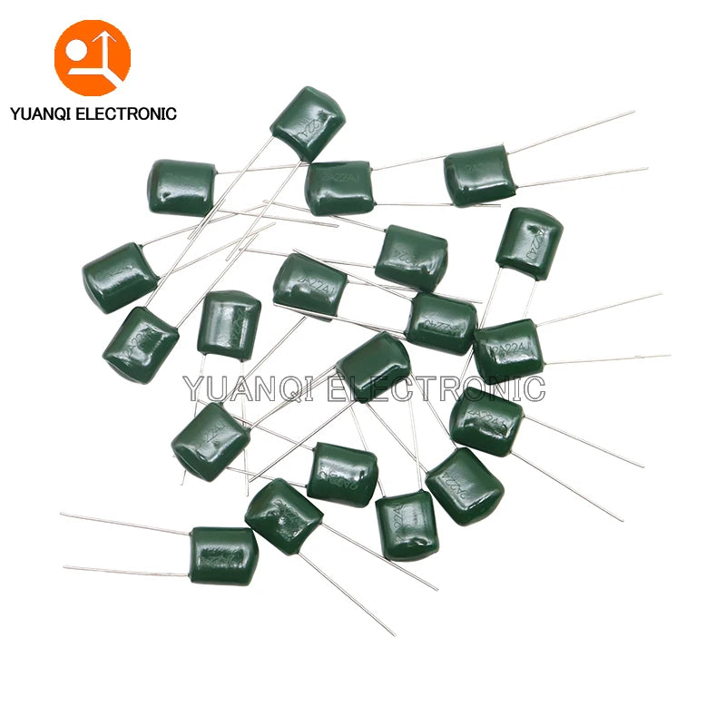 Polyester film capacitor 100V 220PF 470PF 102J 222J 104J 224J 2A472J 2A562J 2A223J 2A333J 2A103J 2A473J 2A104J 2A224J 2A334J