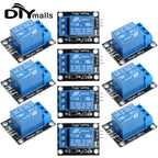 10pcs 5V 1 Way Channel Relay Module SRD-05VDC-SL-C with NO/NC Contact Control Support High Level Trigger for Arduino