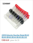 20pcs 1W Metal film resistor 1% 1R ~ 1M 1 2 10 22 47 100 330 ohm 1K 4.7K 10K 22K 47K 100K 330K 470K 2R 10R 22R 47R 100R 330R