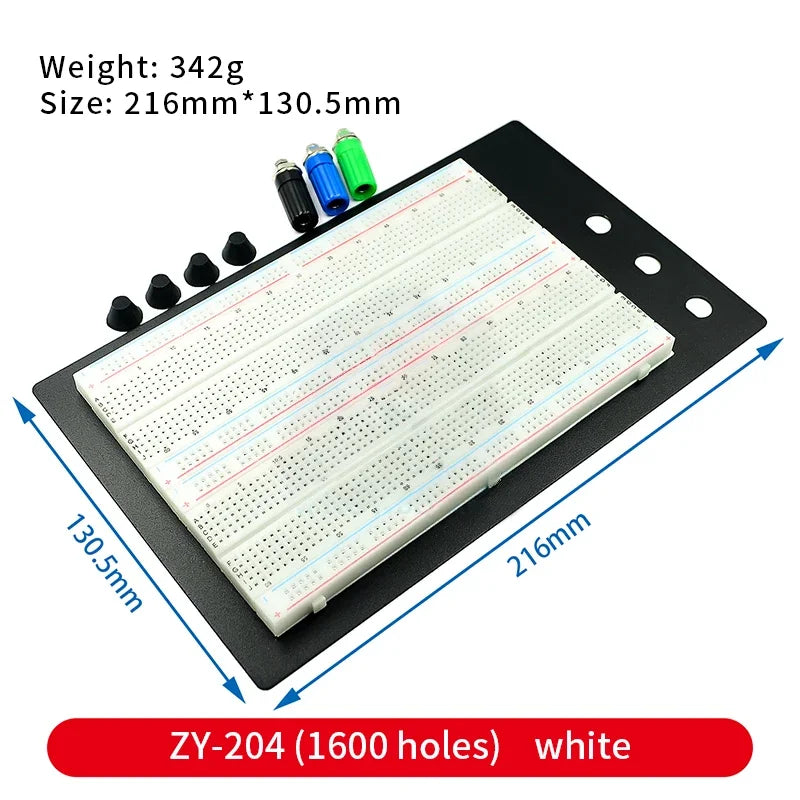 Dupont Wire Kit Breadboard ZY-204 Solderless Breadboard Protoboard Cable Breadboard Set Male To Male Dupont Line Cable DIY KIT