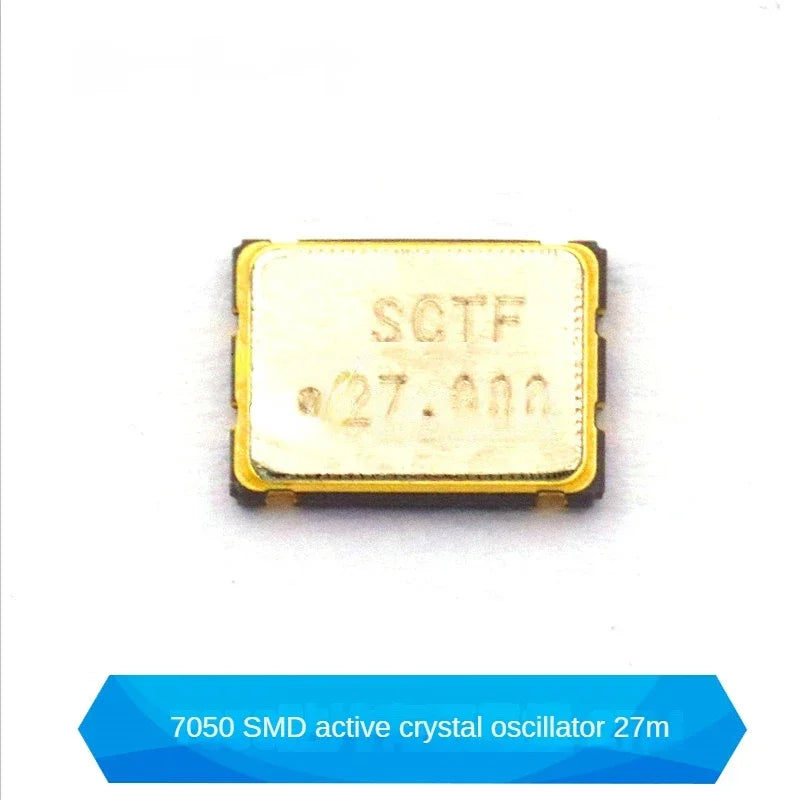 7050 SMD Active Crystal Oscillator SMD Active Clock Oscillator 5x7mm 4-pin 25M 25MHz 4M 6M/8/12/24/25/27/30/32/40/48/50/100M