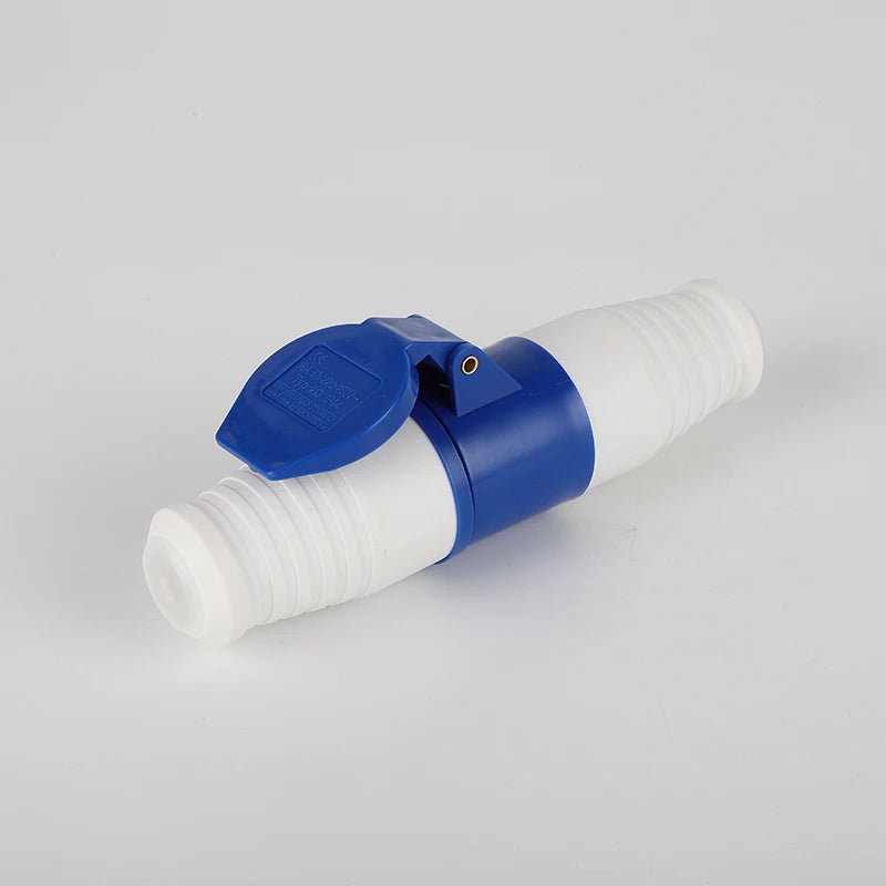 1 PCS 32A Aviation Industry Plug Socket Connector 3P/4P/5P IP44 Waterproof Surface Installation Wireless Concealed Installation