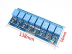 5v 12v 1 2 4 6 8 way relay module for arduino 1 2 4 6 8 channel relay module with optocoupler Relay Output In stock