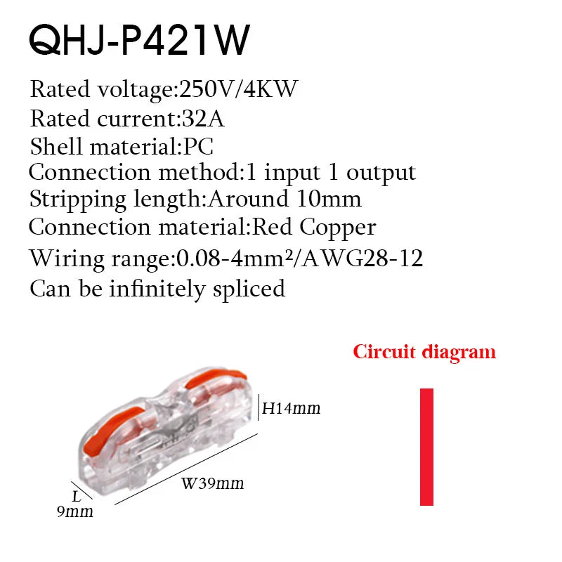 Wire Connector 222 3 4 5 Pin Splicing Terminal Blocks Led Strip Lighting Electric Quick Connectors Mini Conductor Rail Conector