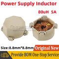 5pcs TC2526N-9R0-B Common Mode Choke Inductor Inductance 80uH 5A EMI Filter Coil Magnetic Ring Switching Power Supply