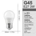 8Pcs E27 LED Bulbs AC 110V 220V 230V Boasting 3W 10W 20W 24W Lamp Warm White for Bedroom Balcony Lighting