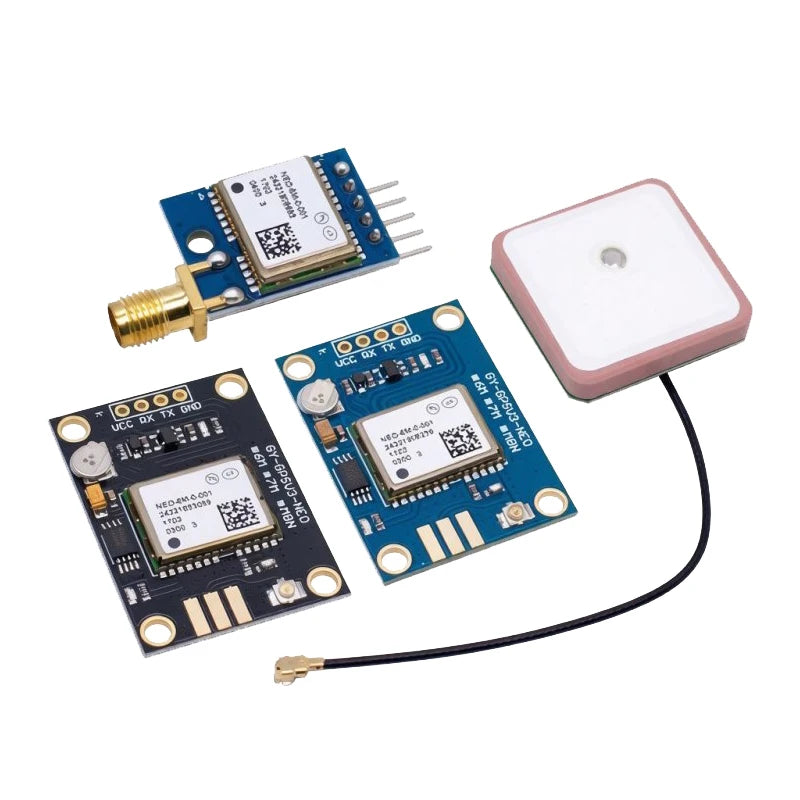 DC 3.3V-5V  GY-NEO-6M/7M/M8N GPS Positioning Module Wide Voltage 9600 Baud Rate Low Power High Tracking Sensitivity For Arduino