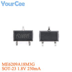 50Pcs ME6209A ME6209A30PG ME6209A40PG ME6209A45PG ME6209A50PG SOT-89-3 3V 4V 4.5V 5V 250mA Low Power LDO Chip Linear Regulator