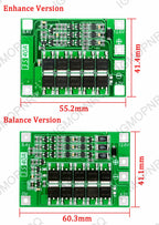 3S 6A 8A 10A 20A 25A 30A 40A 60A Li-ion Lithium Battery 18650 Charger PCB BMS Protection Board For Drill Motor Lipo Cell Module