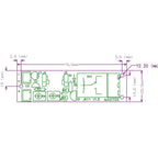 JK11 0-24H Cycle dual-Adjustable Timer Delay On/Off Switch Relay DC 5V 12V 24V Timer Delay Relay Module Electronic Component