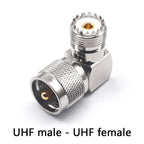 RF Connector UHF-JKW UHF N-S Male and Female UHF/N-KJ M Female Elbow 90 Degree SL16/SO239 Right Angle RF Adapter