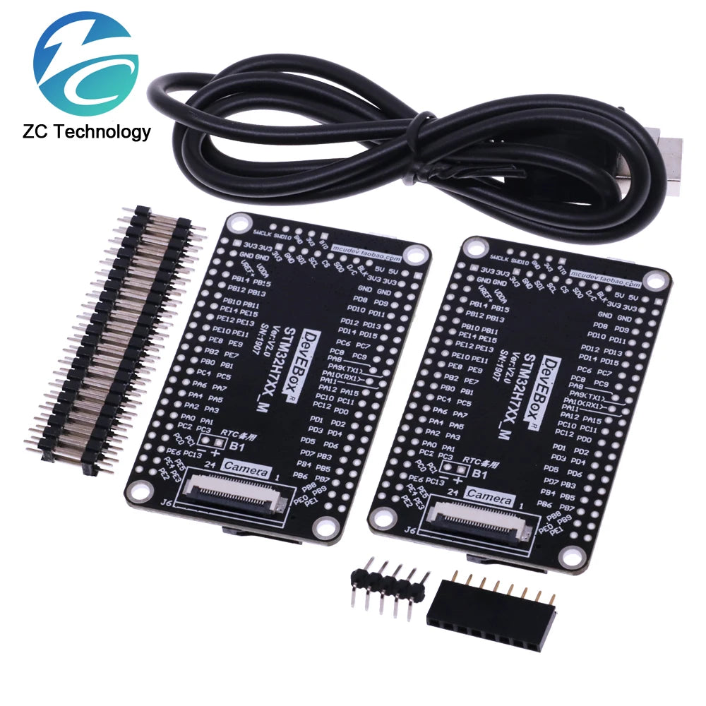 STM32H750VBT6 STM32H743VIT6 STM32H7 Development Board STM32 System Board M7 Core Board TFT Interface with USB Cable