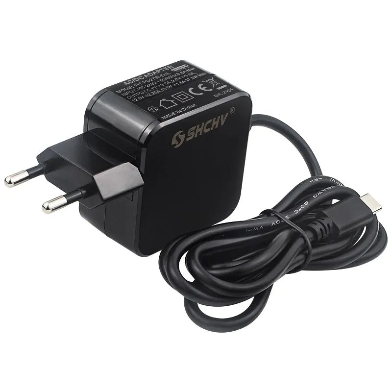 Raspberry Pi 5  Power Supply USB Type-c 27W 5.1V 5A Power Supply EU US UK Plug Power  Adapter for Raspberry Pi 5