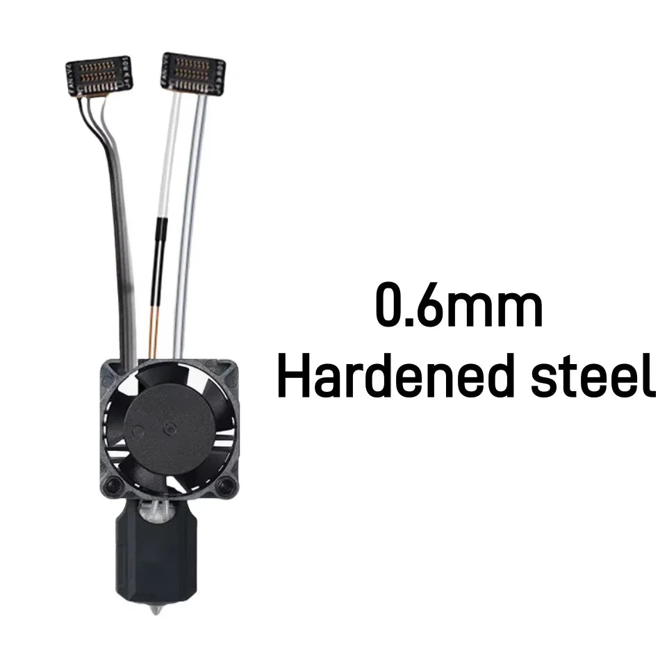 Original Hotend For Bambu Lab X1 X1C P1P P1S Hard Steel Nozzles Bamboo Bambulabs Combo Thermistor For bambu lab cooling fan