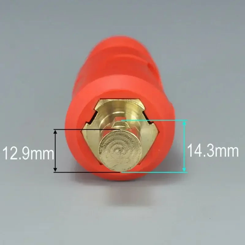 2Pcs 315A DKJ35-50 Electric Socket Welding Machine Quick Fitting Cable Connector Plug TIG Welding Cable Panel Connectors Plug
