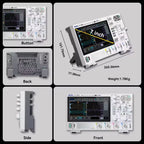 RIGOL DHO802/DHO804/DHO812/DHO814 Oscilloscopes | 70/100MHz, 2/4CH, 25Mpts Deep Memory, HDMI Output,  CAN/I2C/SPI/UART Decode