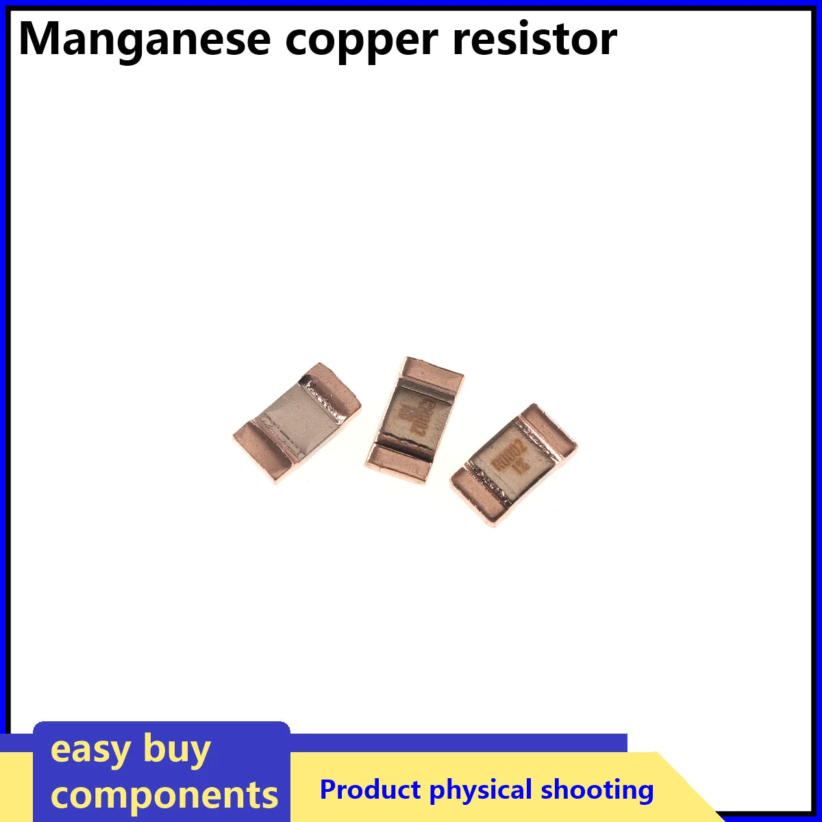 2PCS Chip Alloy Resistors 5930 3920 2512 1% 0.001R 1M50 R001 R002 R003 R004 0.0002R 0.2mR 5mOhm 5W 7W Manganese Copper Shunts