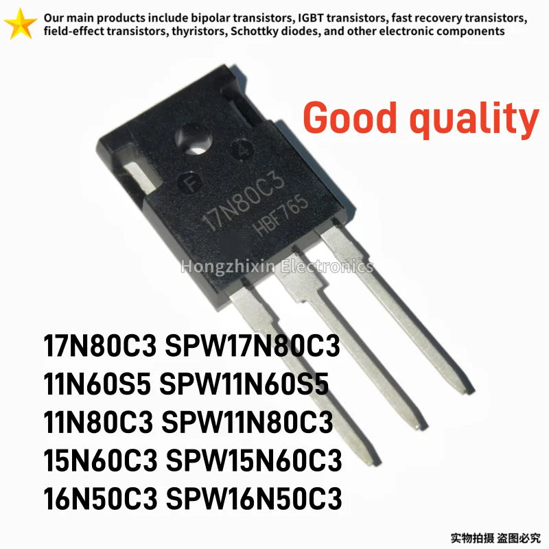 5-10 Items for Sale NEW Original FGH40N60SMD FGH40N60 40N60SMD 40N60 TO-247 40A 600V Inverter Welding Machine IGBT Power Tube