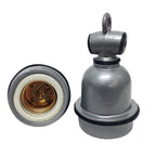 E27 E40 Tee Lamp Holder Dust/Waterproof Porcelain Livestock Veterinary Farm High Temperature Resist Aluminum LED Light Socket