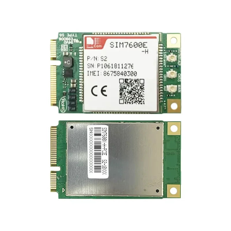 SIMCOM SIM7600 Series Mini Pcie SIM7600-E/SIM7600-G/SIM7600-SA/SIM7600 E-H/SIM7600 G-H/SIM7600 JC-H/SIM7600 E-H1C/SIM7600 E-L1C