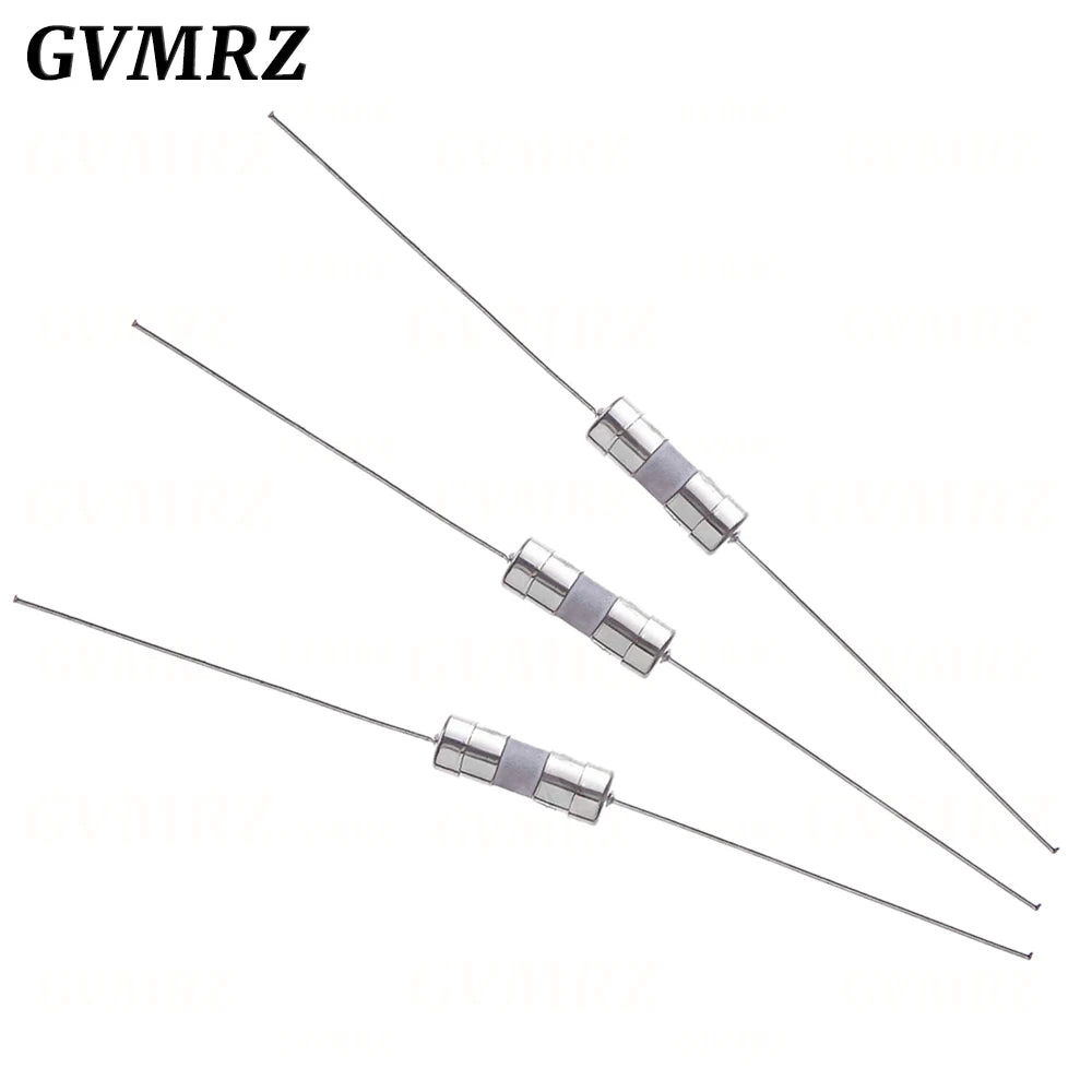 10PCS Quick Break 3.6X10MM Lead Wire Slow Blow Ceramic Fuse Tube 0.5A 1A 1.5A 2A 3A 3.15A 4A 5A 6.3A 8A 10A 15A 250V 3.6*10