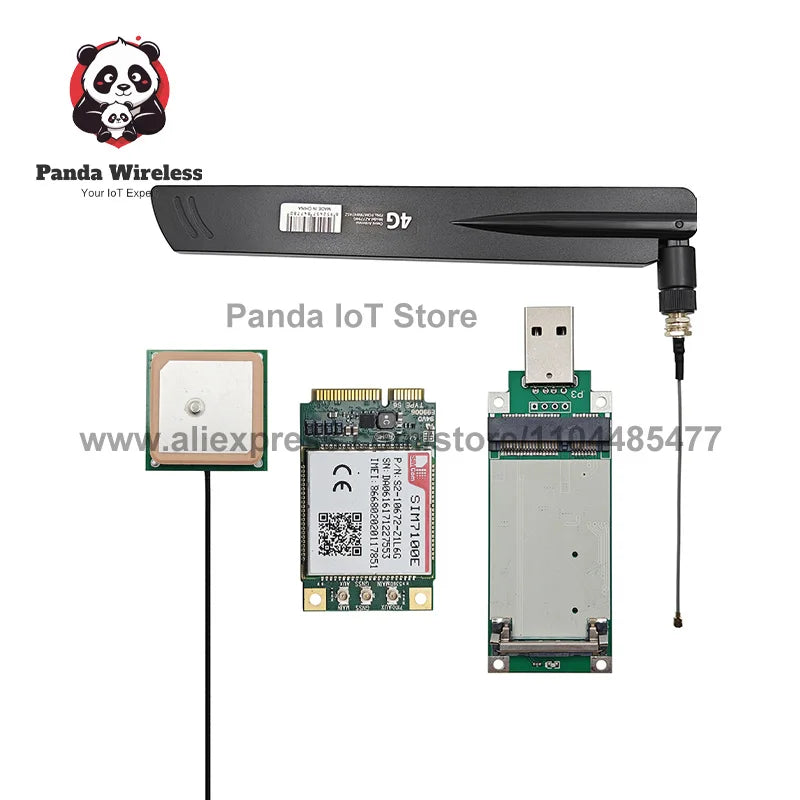 Good Price in Stock！SIMCom SIM7100E 4G LTE Module Mini PCIe Modem FDD/TDD-LTE SIM7100 PIN to SIM5320, not SIM7600E