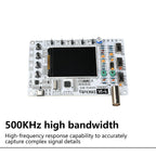DSO183 Microcontroller Kit DIY Mini LCD Digital Oscilloscope Kit Electronic Welding Training Production Parts 0-500KHz Type C