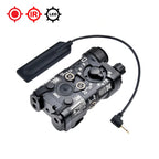 Airsoft CNC IR Laser Sight RAID CQBL PEQ PERST NGAL OGL DBAL IR Device Metal Material  Red, Green, Blue Laser IR Laser 20mm Rail