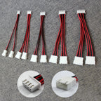 XH2.54 Y-Splitter Cable Male to 2 Female Connector 26AWG Fan Cable 2Pin 3Pin 4Pin 5Pin 6Pin Power Extension Cord Terminal Cable