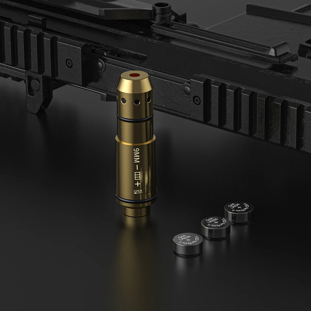 9mm/12GA/38SPL/223Rem/45ACP/357SIG/380ACP/Cal. 6.5mm/Cal44mag Dry Fire Laser Trainer - Hunting Accessories, Training Shooting