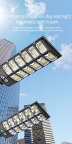 LED Super Bright Outdoor Solar Powered Lamp Waterproof Motion Sensor Human Induction Solar Garden Light Yard Garage Light