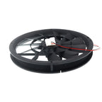 High Airflow 250mm X 30mm PC Cases Fan: 12V, 120CFM, Quiet 40dBA, Dual Ball Bearing, Molex, with 25cm Grill & Mounting Ki
