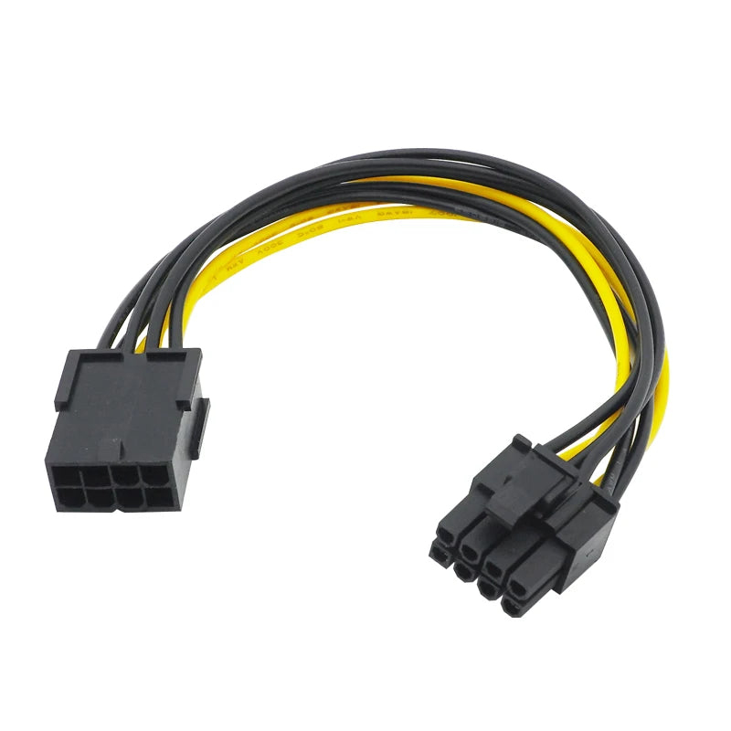 PCIe 6pin to 6 2 pin PCI 8pin Adapter Splitter Power Extension Cable,Power Supply PCI-e 6-pin to 8-pin for PCI Express GPU