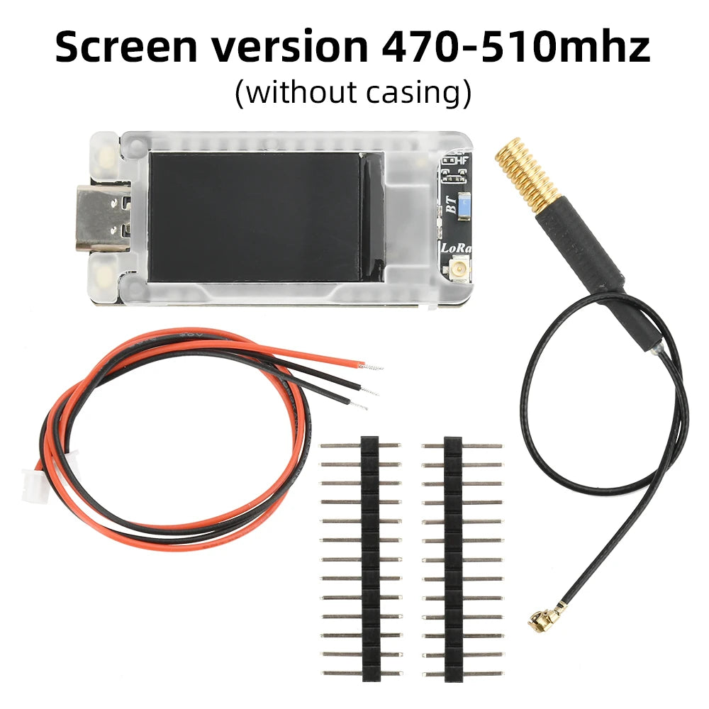 Mesh Node T114 MCU nRF52840 (Bluetooth) LoRa chip SX1262, supports LoRa and 5.0 Bluetooth 1.14-inch TFT-LCD Display Screen